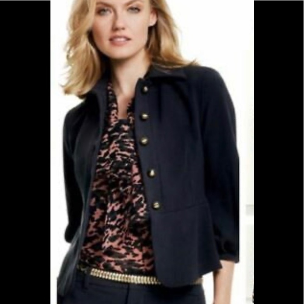 Cabi 9-5 blouse with tie collar